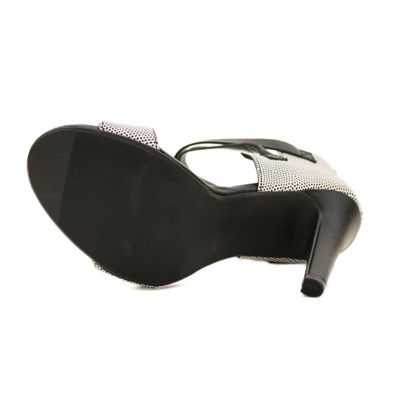 rhoda Black White Reptile sandal - Picture 8 of 8